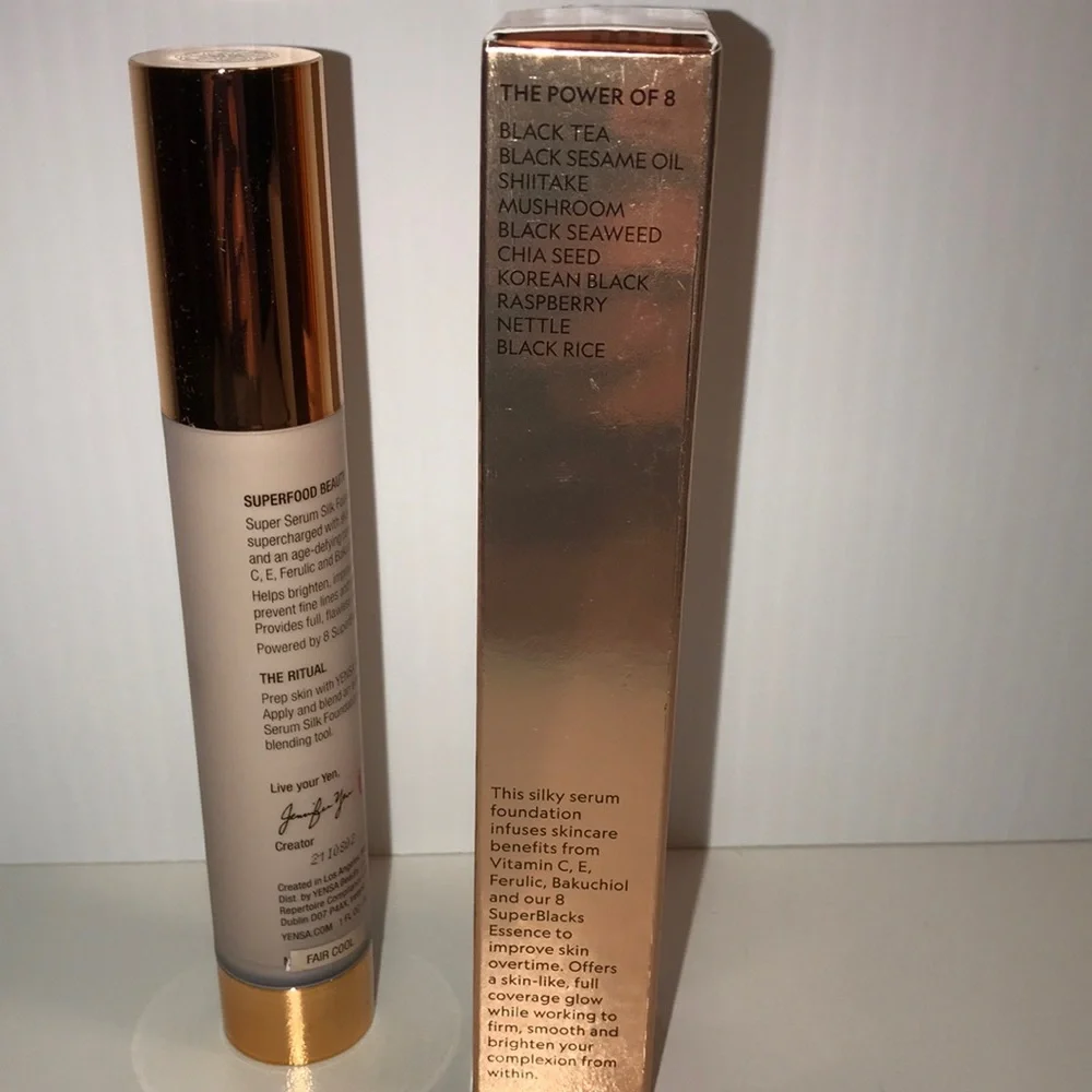 YENSA Super Serum Silk Foundation - fair/cool brand new 1oz